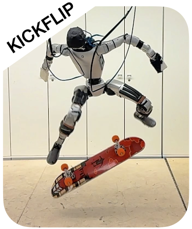 The Blind Skateboarder: Unlocking Dexterous Robotic Skateboarding via Interactive Perception